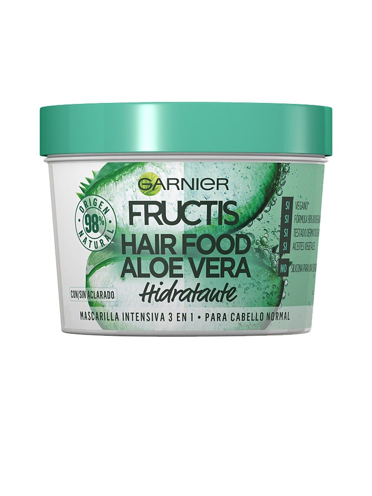 GARNIER FRUCTIS HAIR FOOD maschera idratante all'aloe vera 390ml
