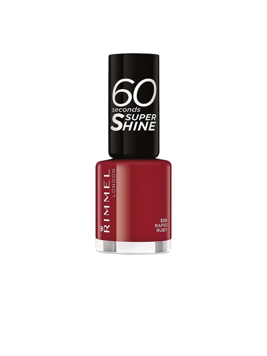 Smalto per unghie Rimmel 60 Secondi 8 ml 320 Rapid Ruby
