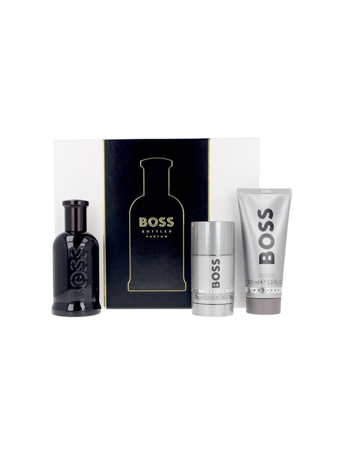 Set regalo profumo Hugo Boss Boss Bottled Parfum uomo 100ml
