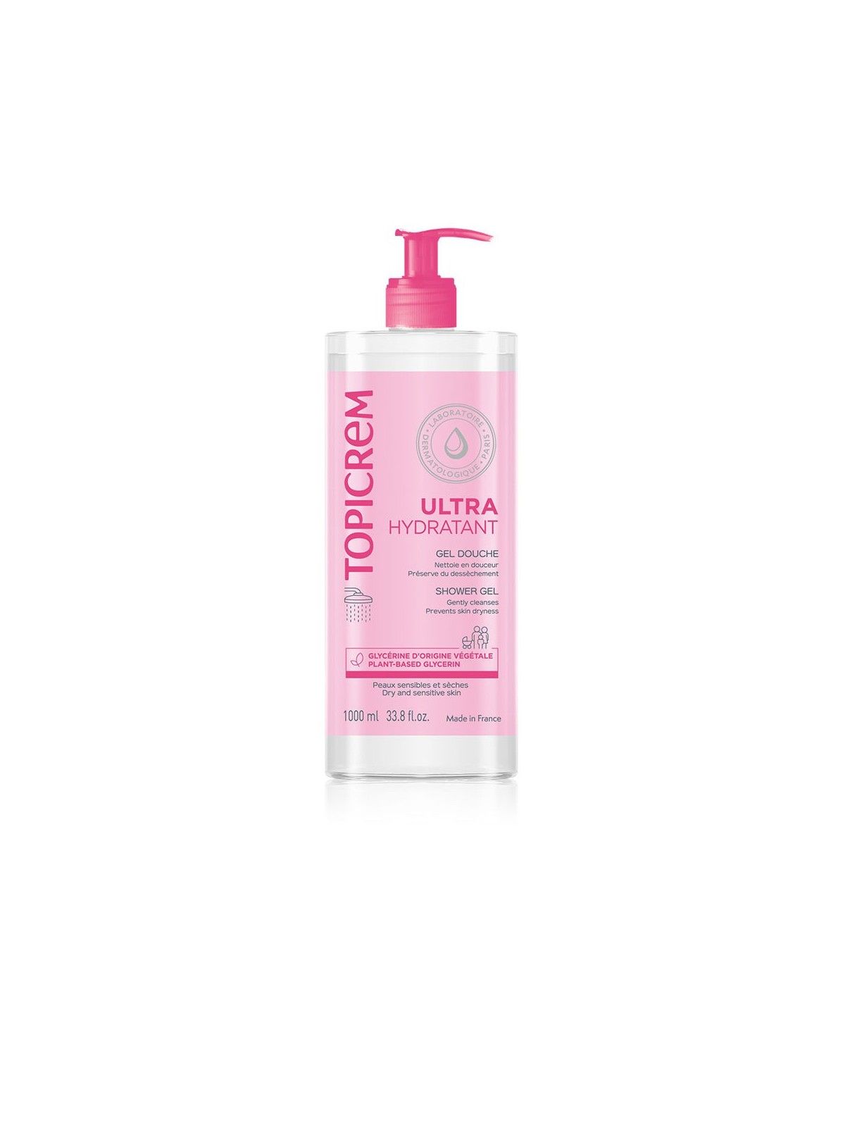 Topicrem UH Gel Detergente Delicato 1000ml Unisex