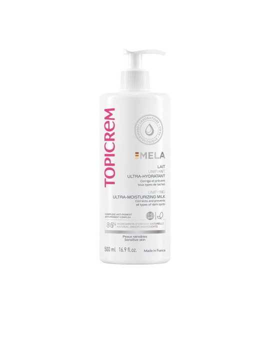 Topicrem MELA Latte Corpo UltraIdratante SPF15 500ml