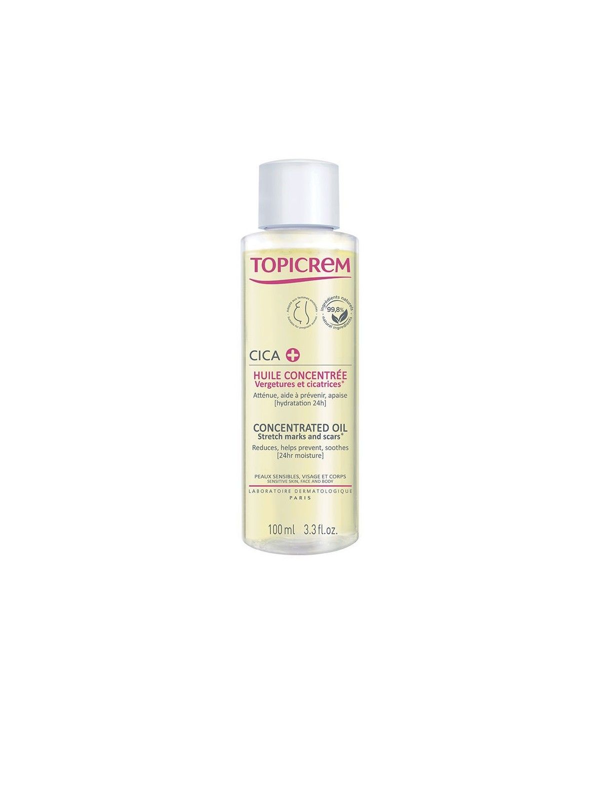 Olio per Cicatrici e Smagliature Topicrem CICA 100ml Unisex
