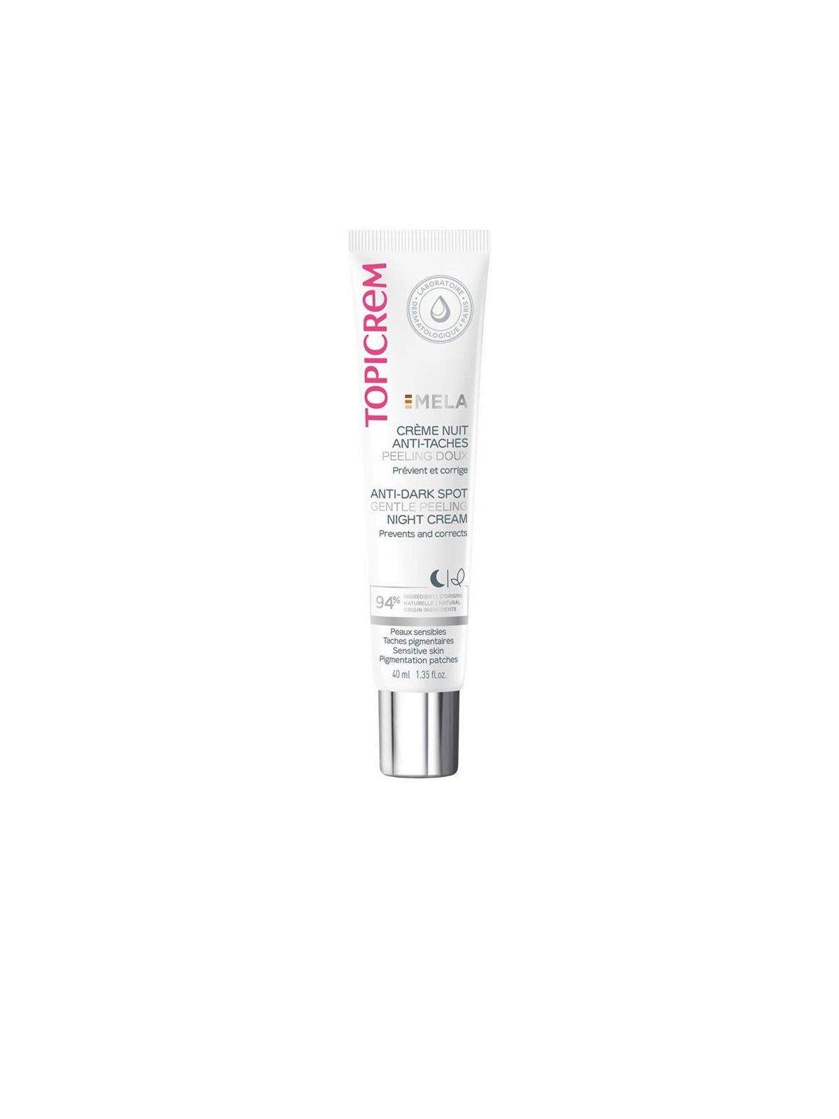 Mela Anti-Macchie Peeling Delicato Crema Notte 40ml Unisex