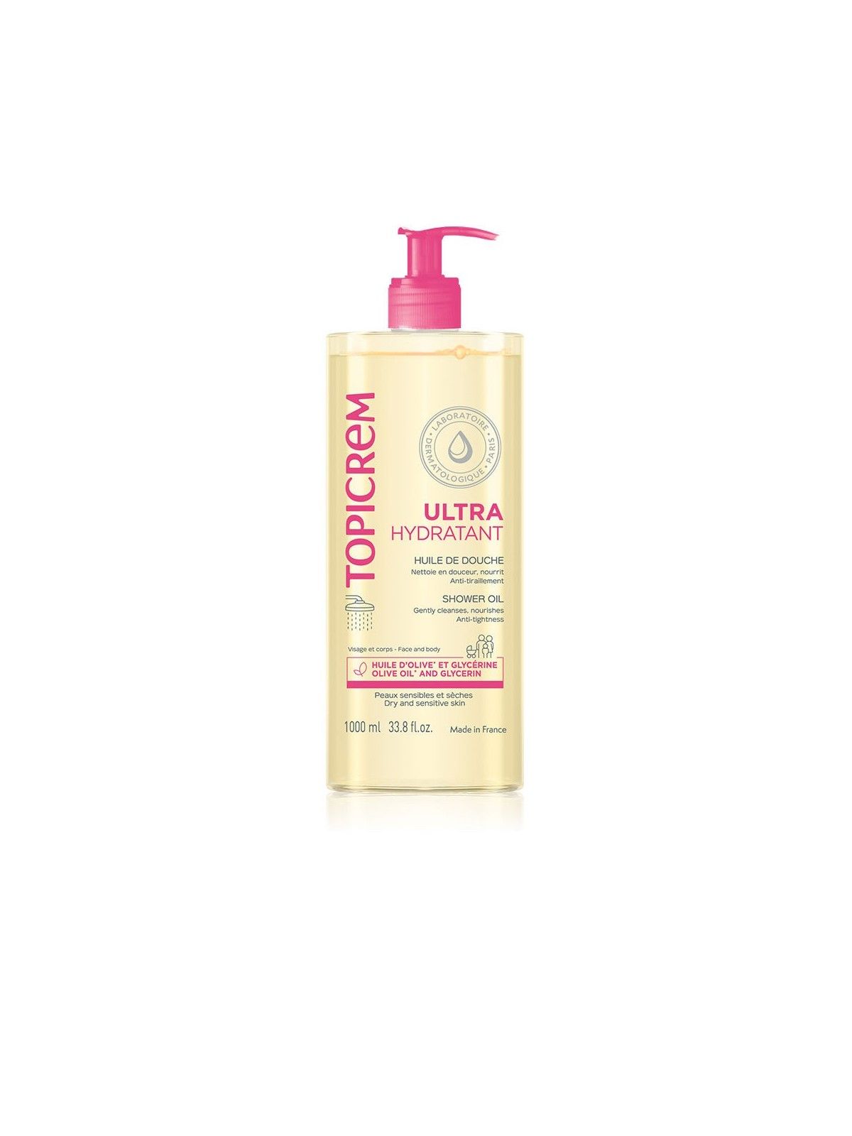 Olio doccia ultra idratante Topicrem UH 1000ml