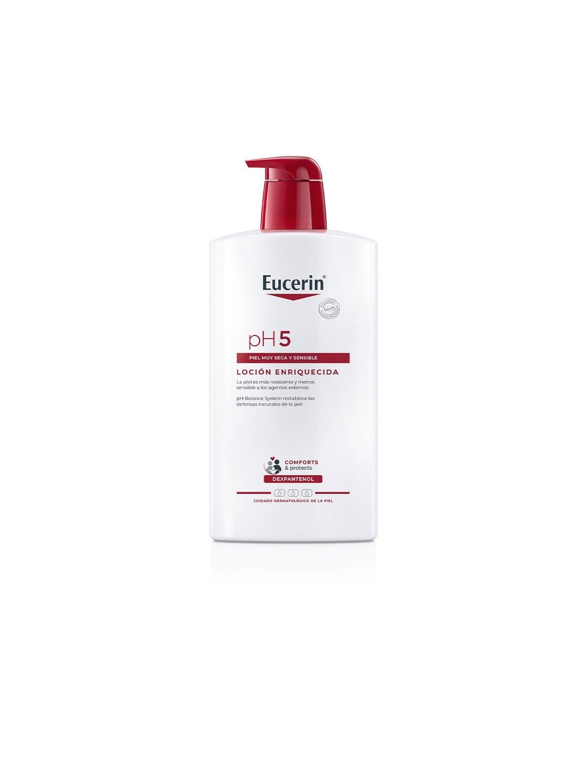 Eucerin PH5 Rich Lotion F pelle sensibile molto secca donna 1000ml