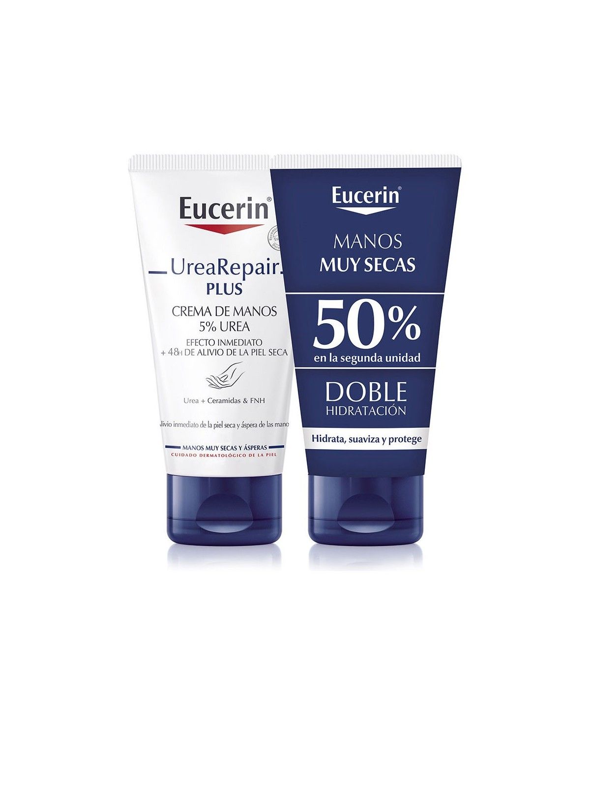 Eucerin Urea Repair Plus Hand Cream 5% Urea Duo 2 x 75ml
