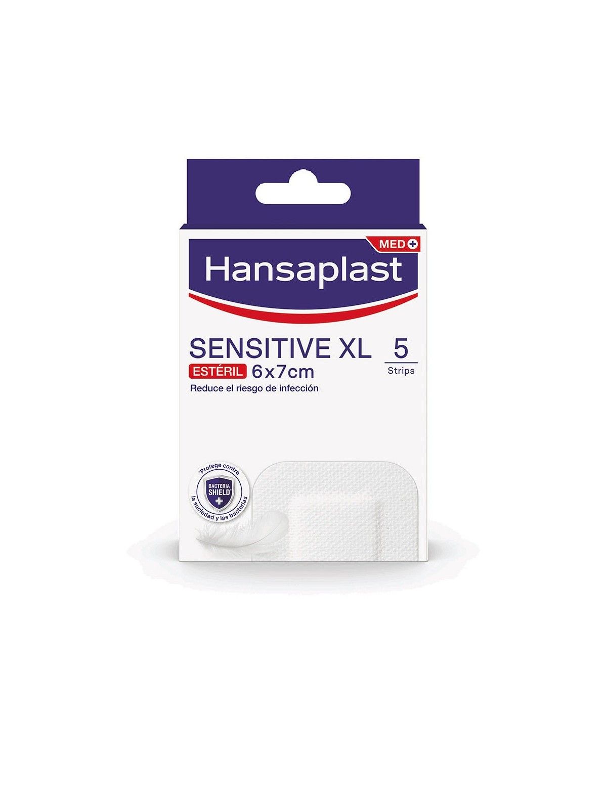 Hansaplast Sensitive XL 6x7 5U unisex