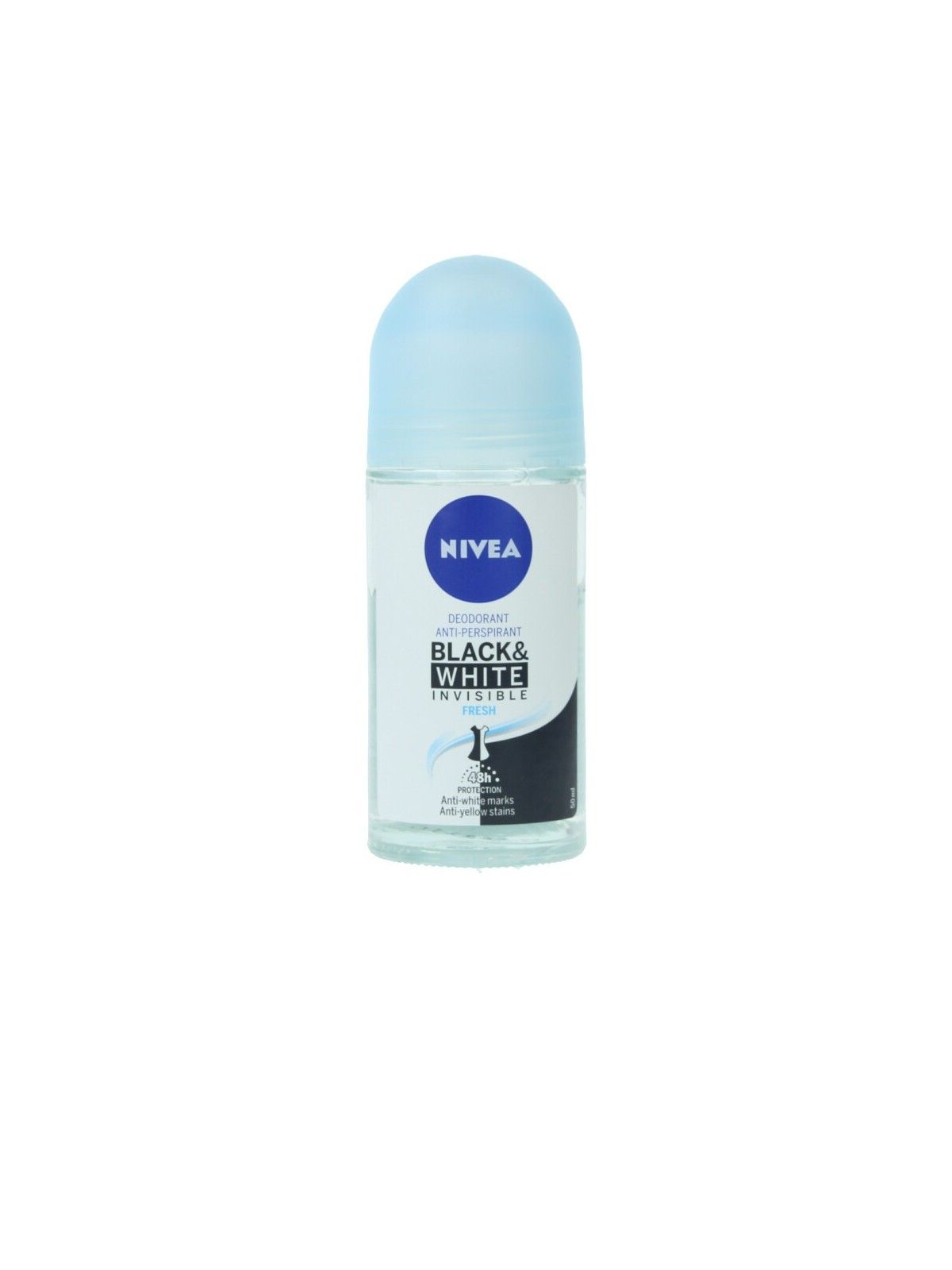 Nivea BLACK and WHITE INVISIBLE FRESH deo rollon 50ml