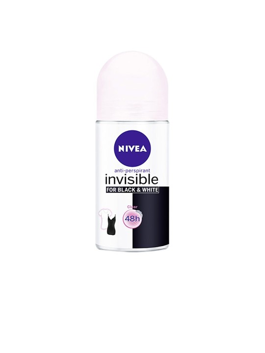 Nivea BLACK and WHITE INVISIBLE deodorante rollon 50ml