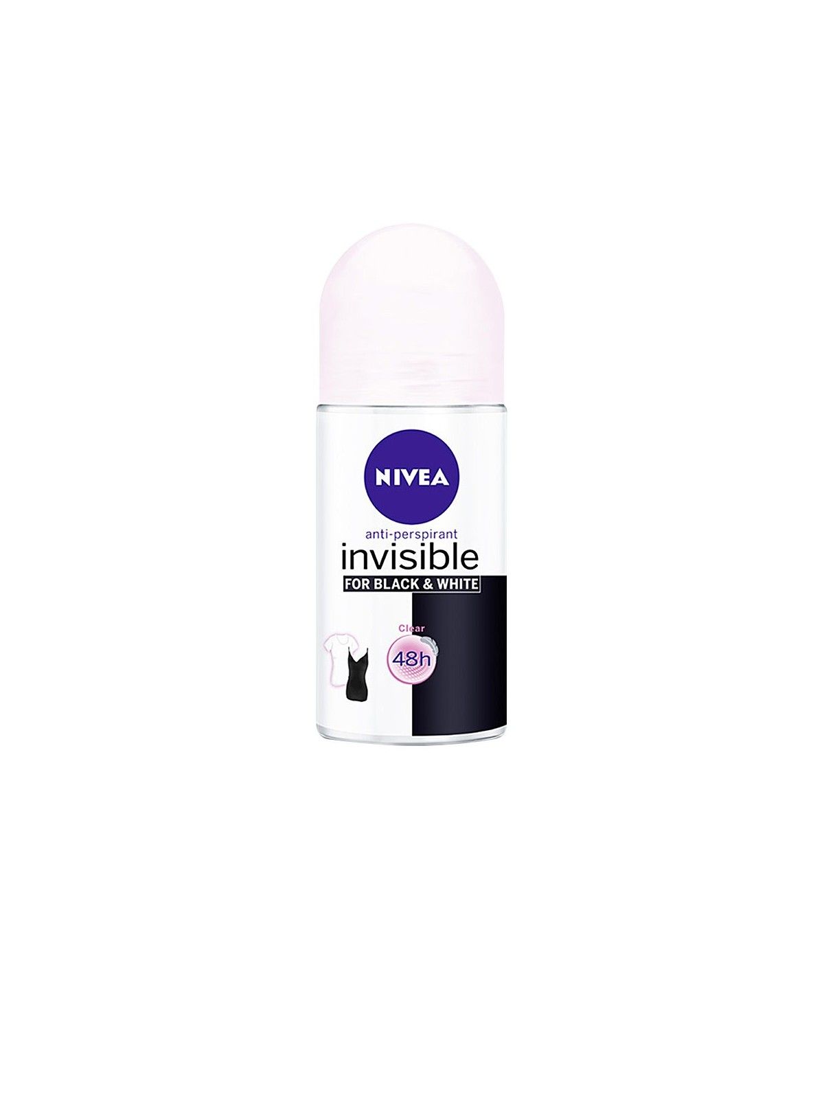 Nivea BLACK and WHITE INVISIBLE deodorante rollon 50ml