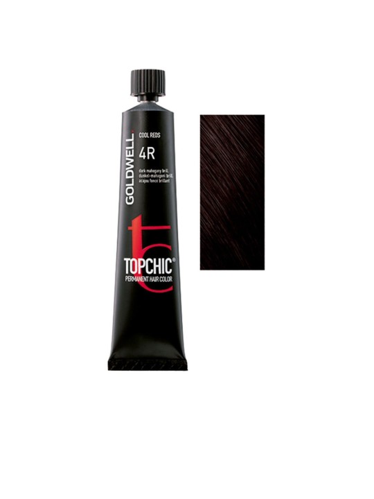 Goldwell TOPCHIC Permanent Hair Color 4R 60ml Unisex