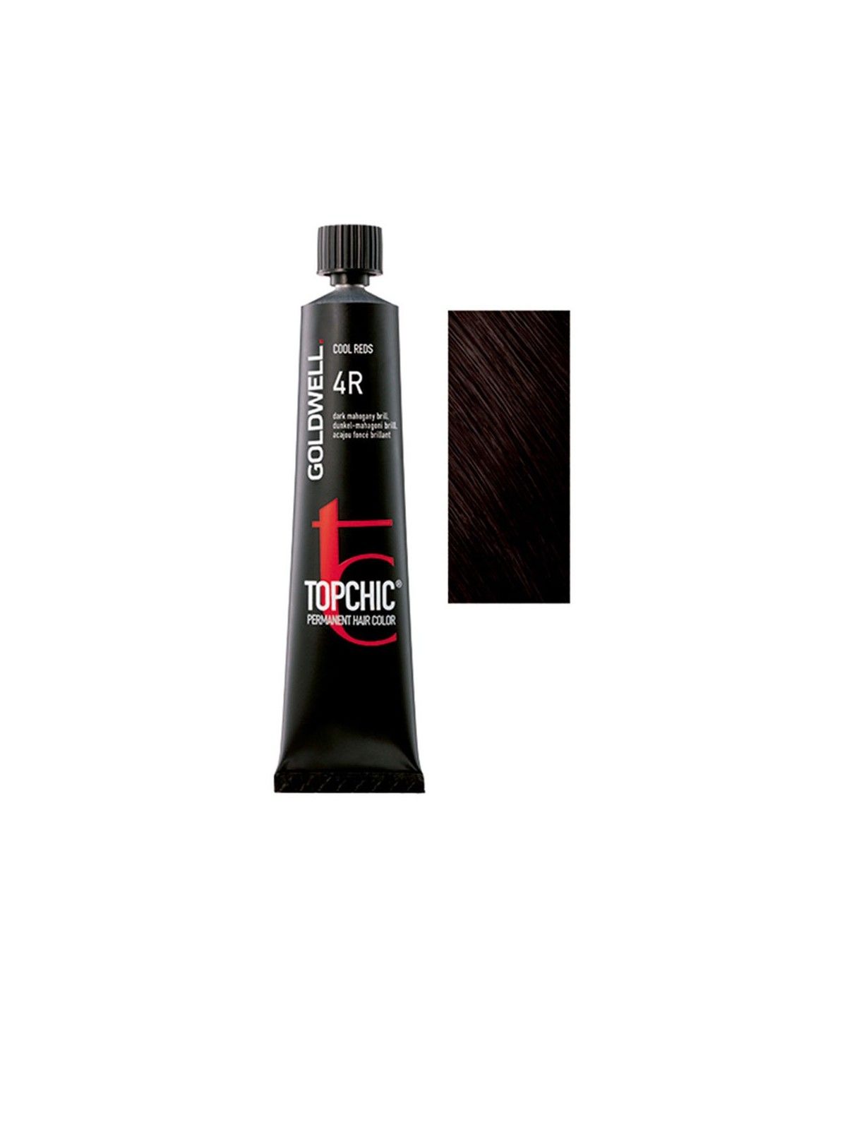Goldwell TOPCHIC Permanent Hair Color 4R 60ml Unisex