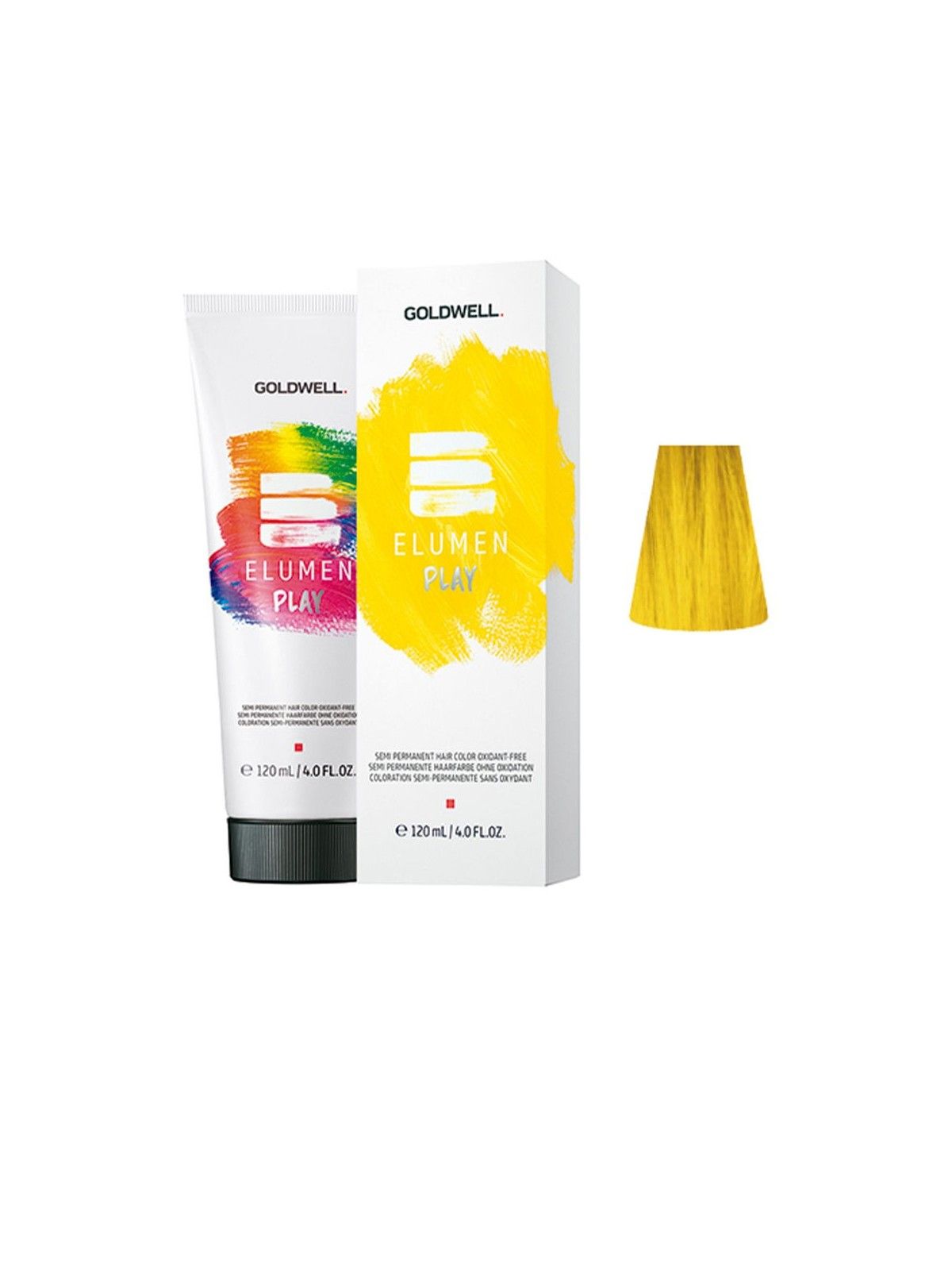 Goldwell Elumen Play Tinta Semipermanente per Capelli 120 ml Yellow