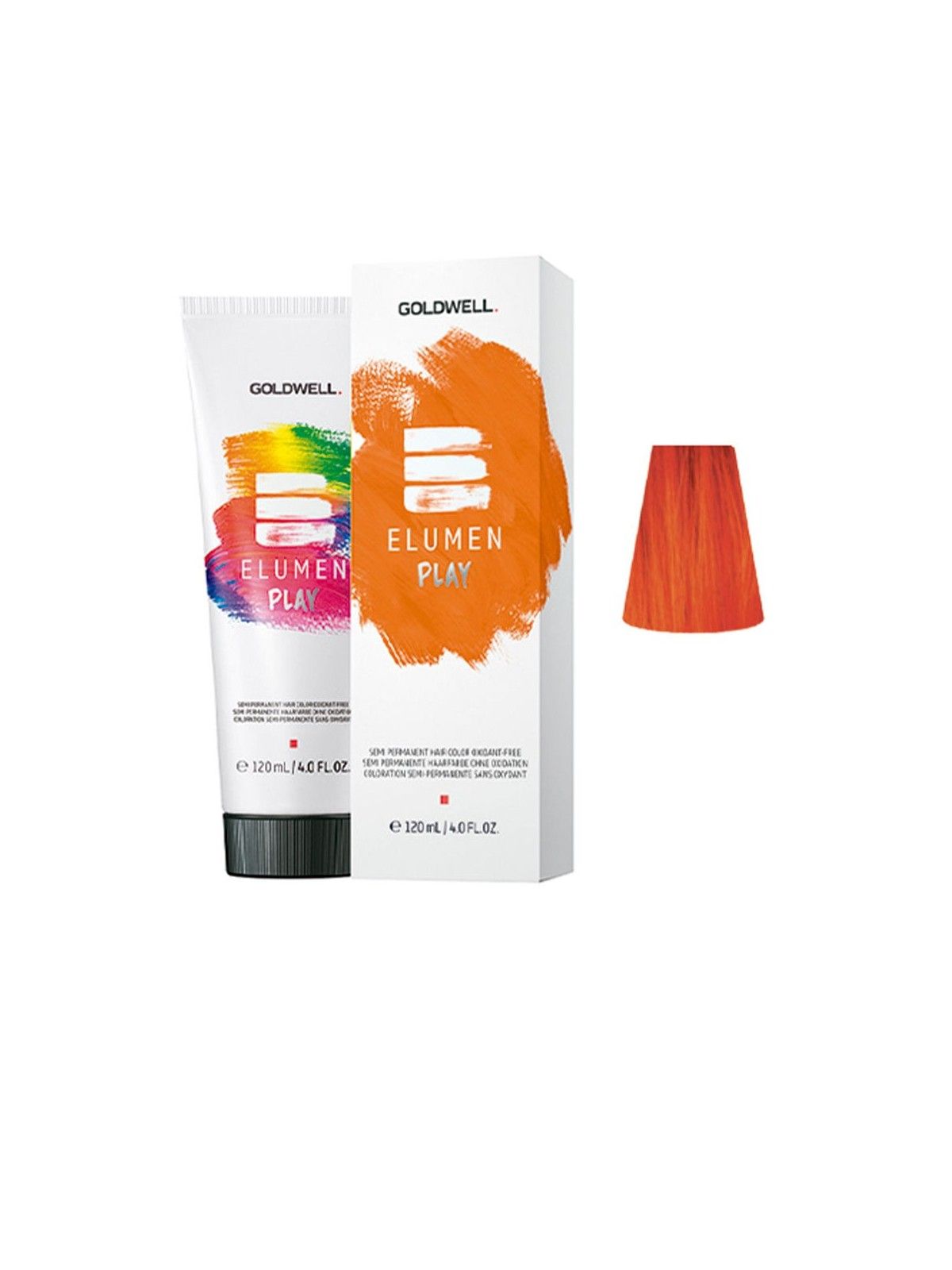 Goldwell ELUMEN PLAY colore permanente arancione 120 ml Unisex