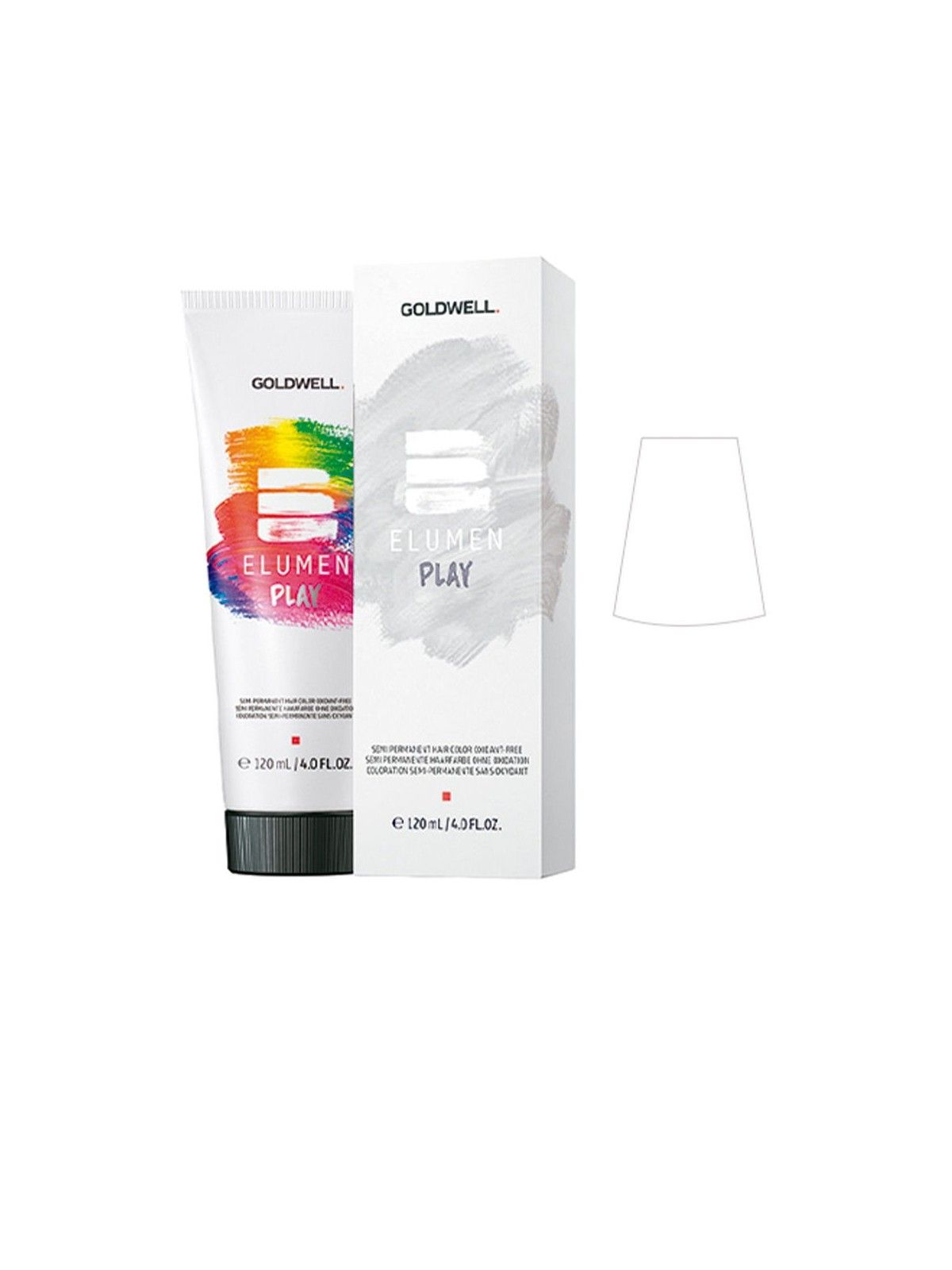 Goldwell ELUMEN PLAY colore permanente trasparente 120 ml Unisex
