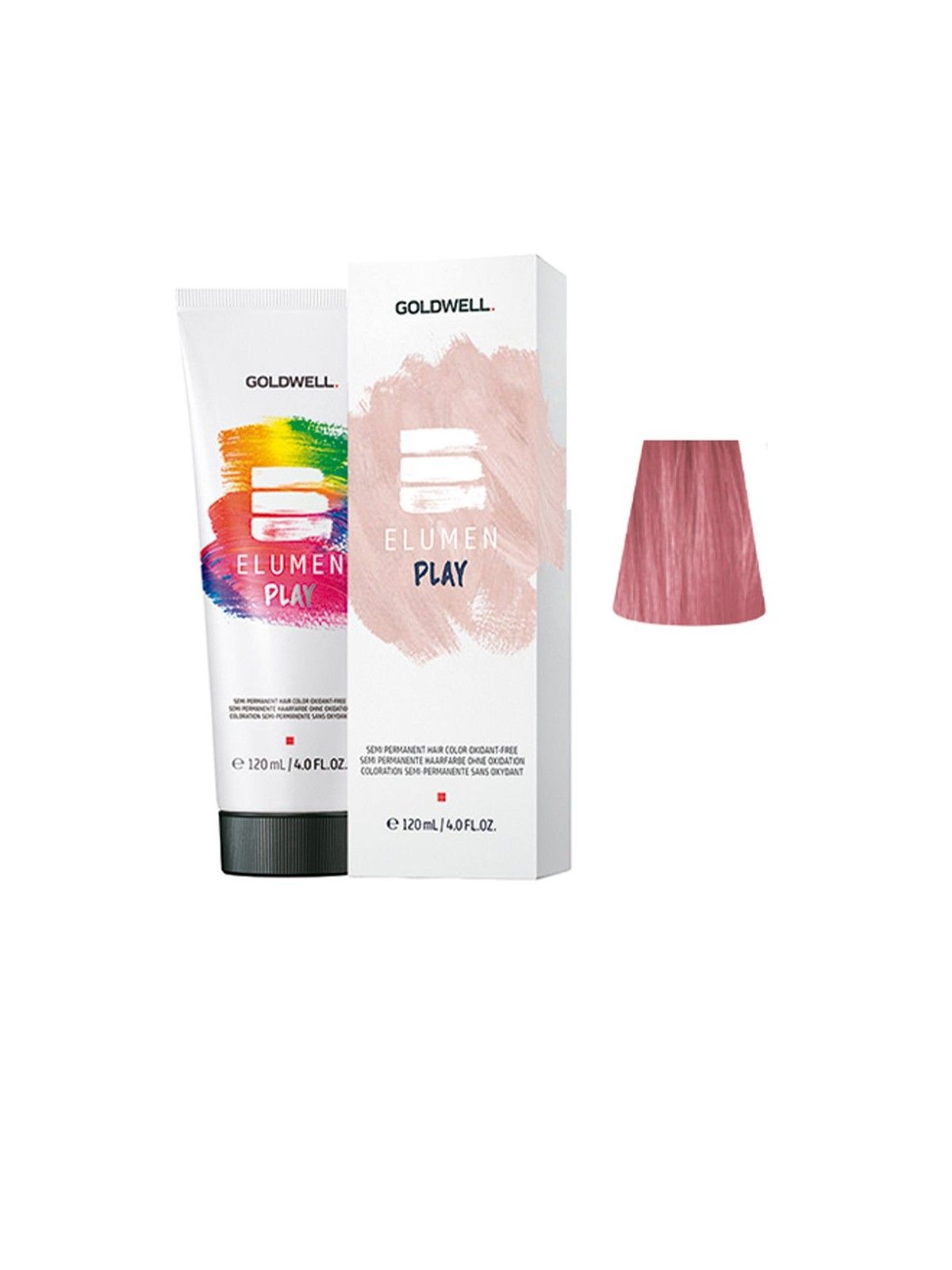 Goldwell ELUMEN PLAY colore permanente rosa 120 ml Unisex