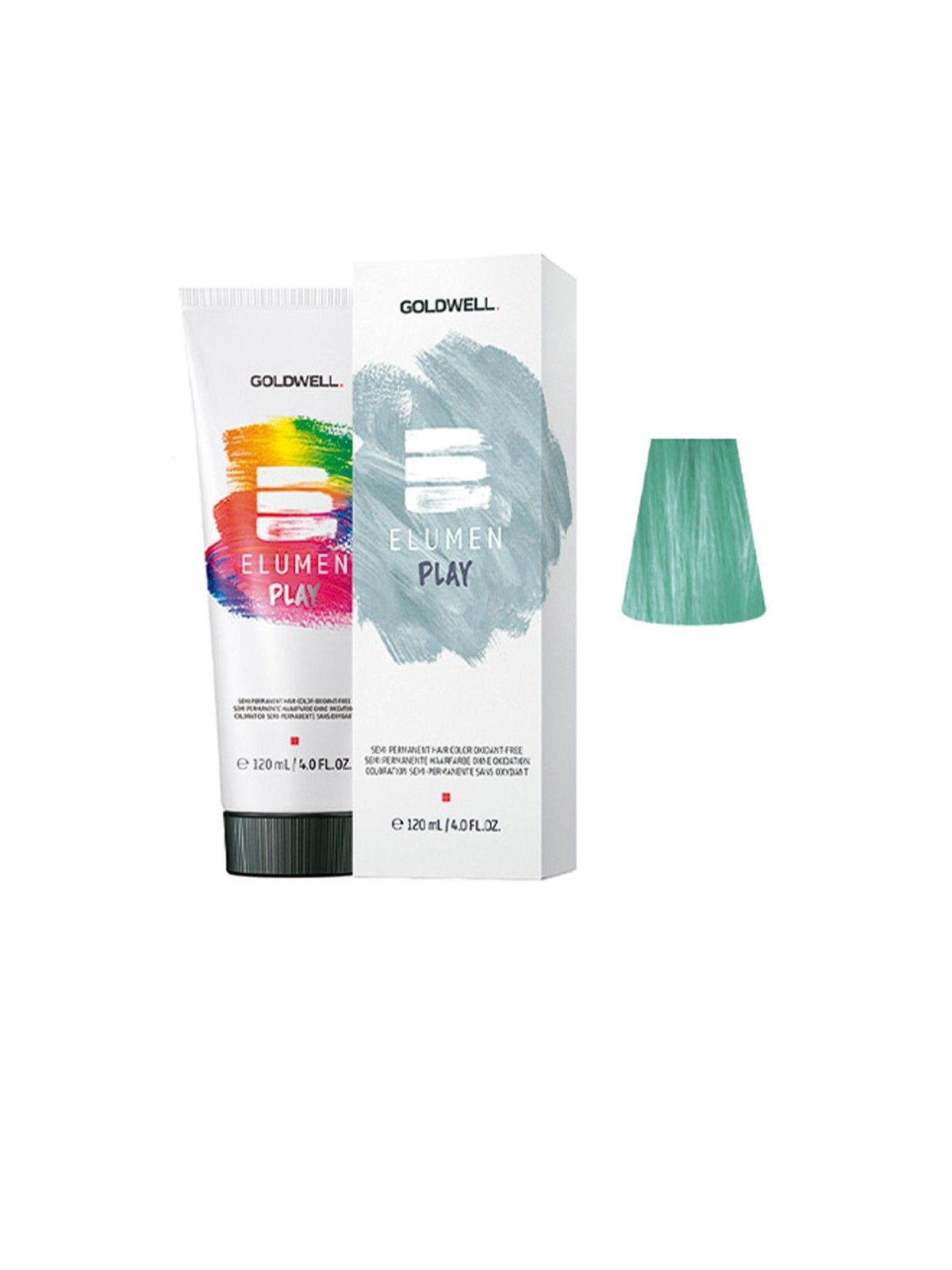 Goldwell ELUMEN PLAY colore permanente menta 120 ml Unisex