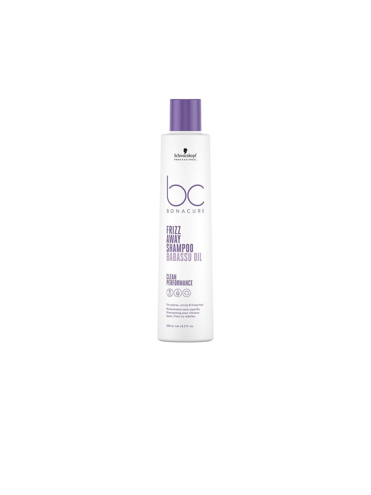 Schwarzkopf BC FRIZZ AWAY Shampoo Micellare 250ml Unisex