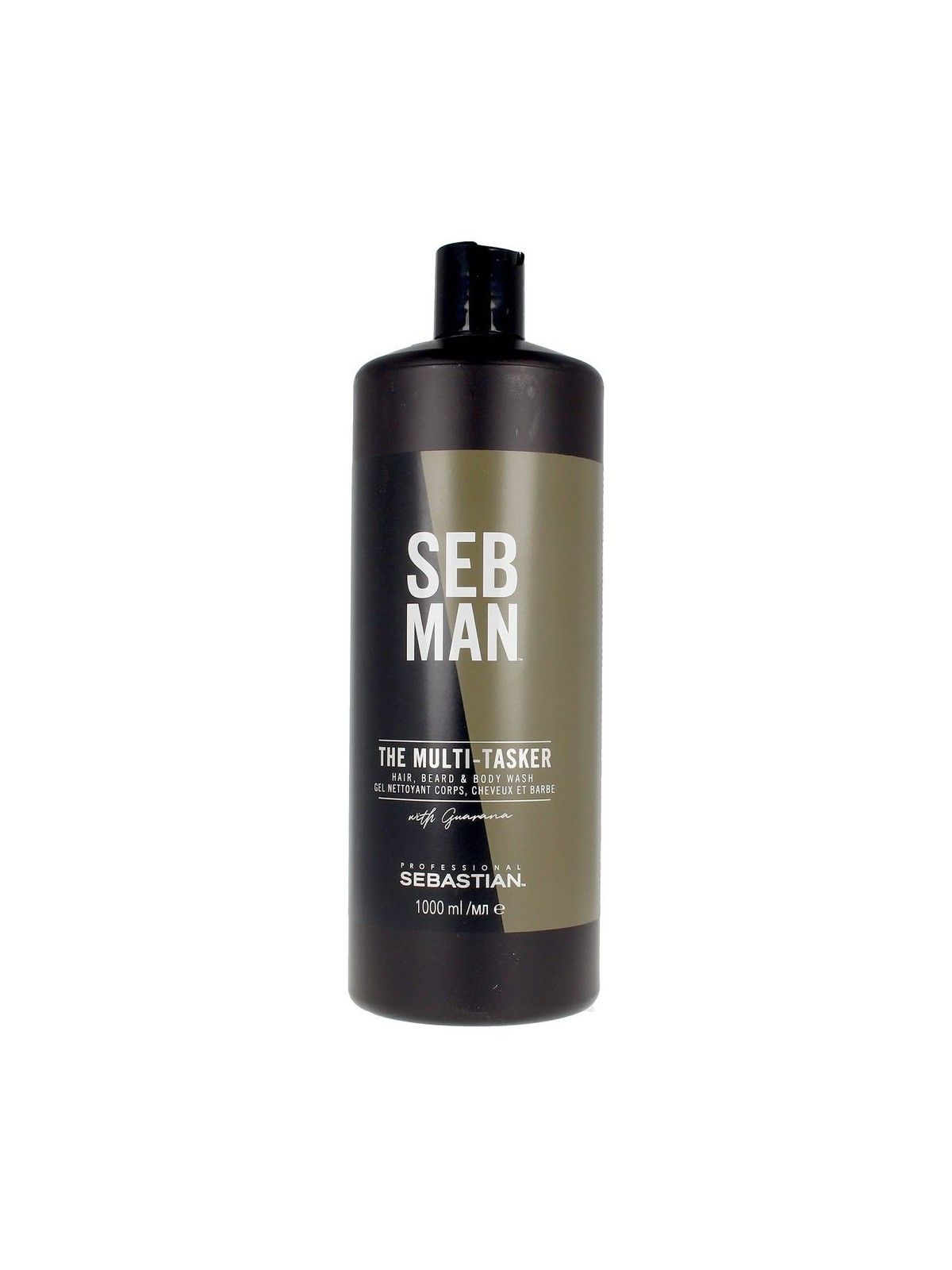Sebastian Professional SEB MAN The Multitasker Hair Beard Body Wash Shampoo 1000ml