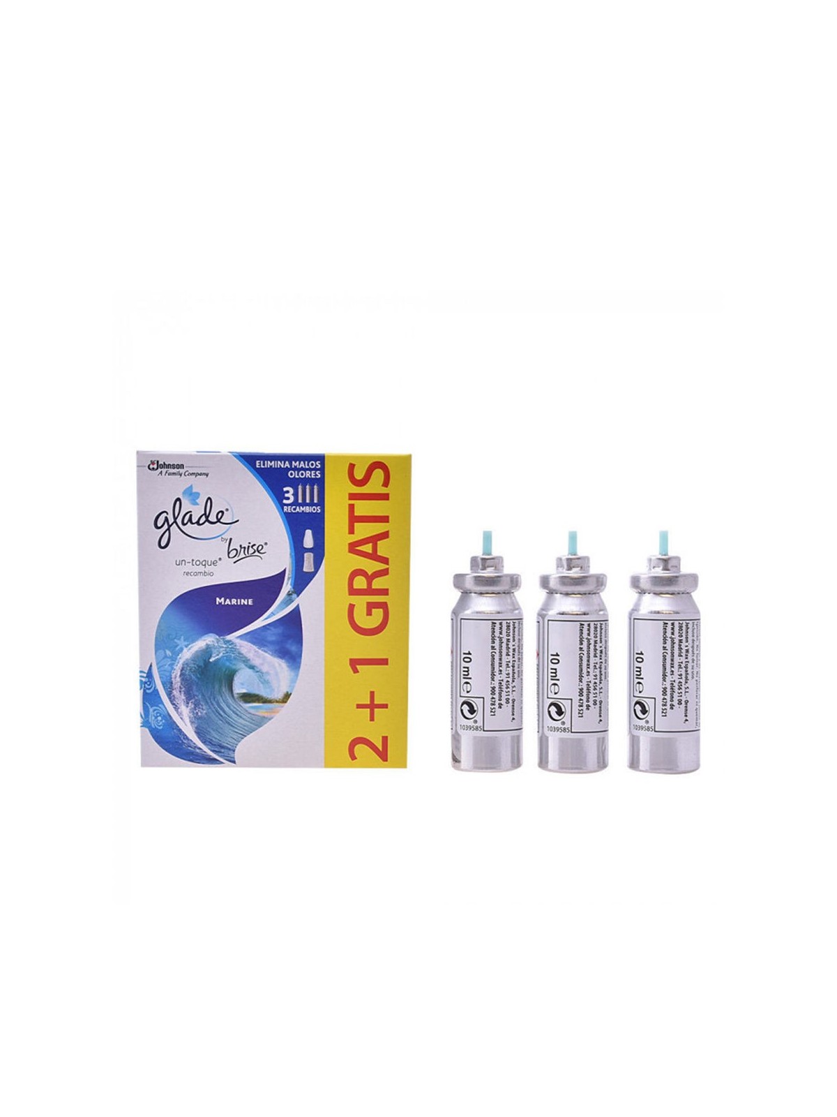 Ricarica deodorante Brise UN TOQUE marina unisex