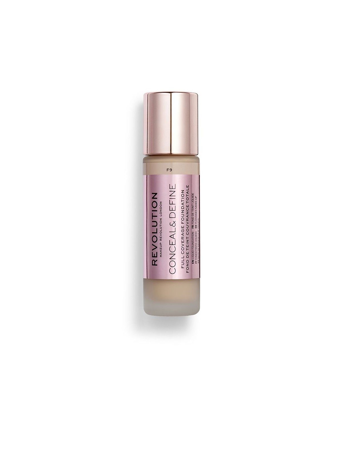 Fondotinta Revolution Make Up CONCEAL and DEFINE F9