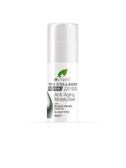 Dr Organic PRO COLLAGEN Crema Antiaging con Perla Nera 50ml per Donna