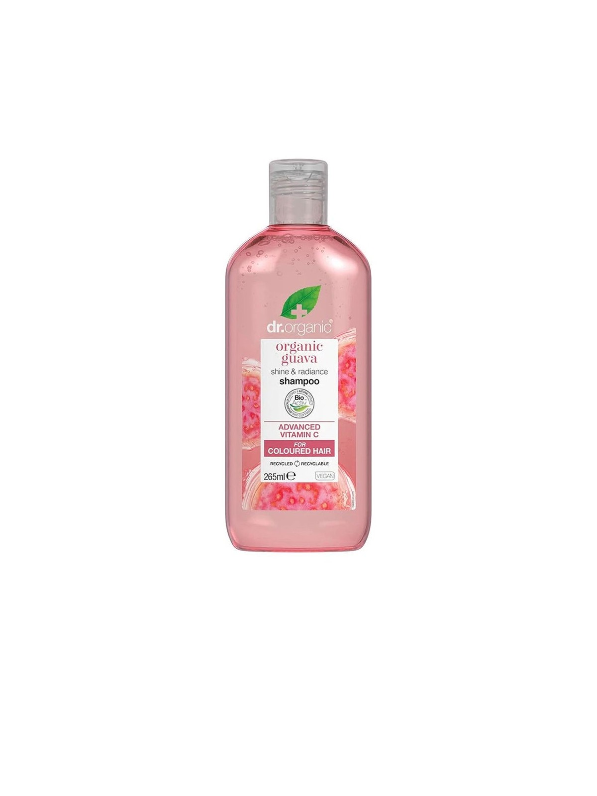 Dr Organic Shampoo alla GUAVA 265ml donna