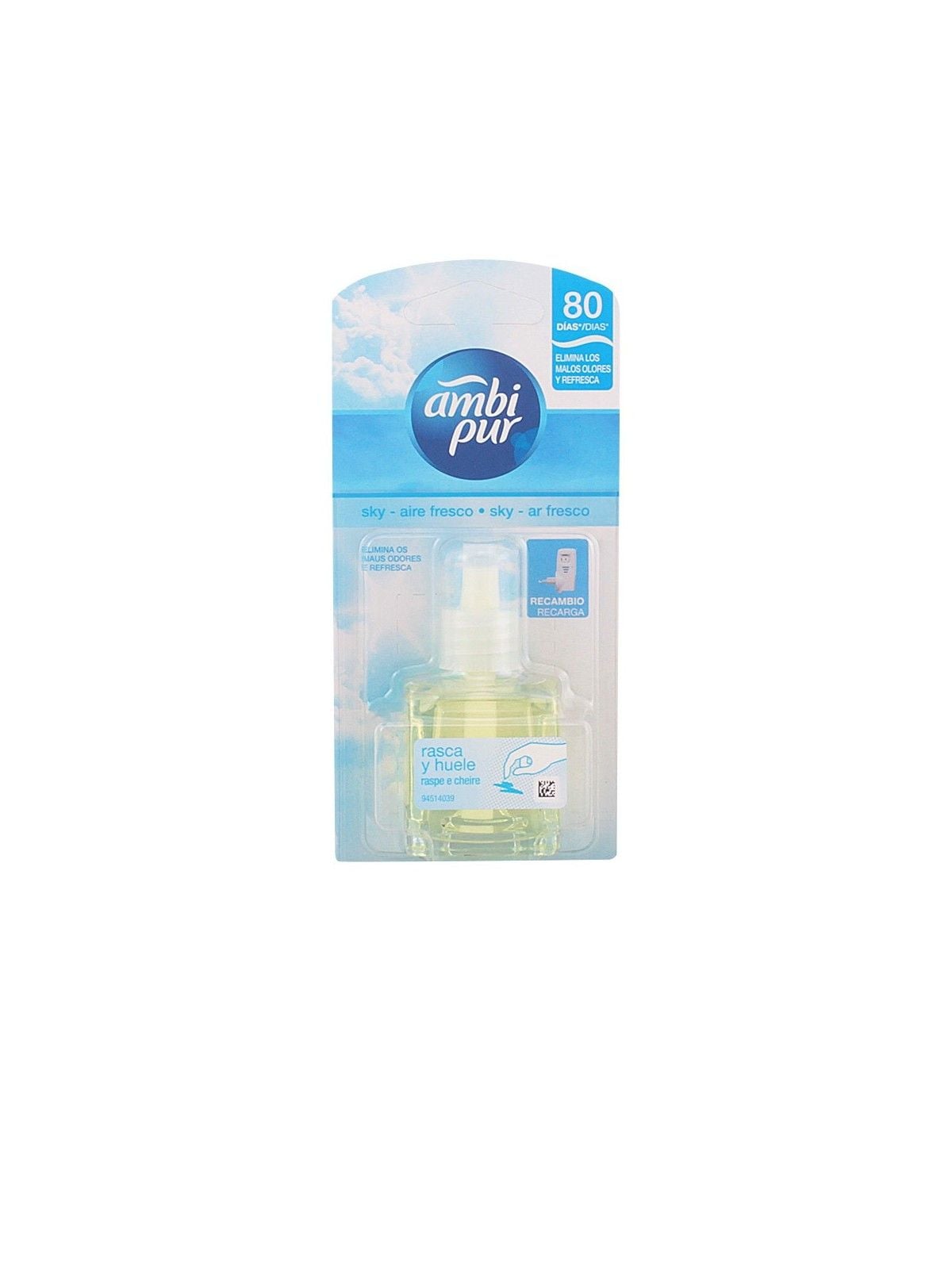 Ambi Pur ELECTRICO deodorante ambiente ricarica cielo 215ml unisex