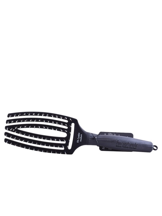 Olivia Garden Fingerbrush Combo Medium Spazzola per capelli antistatica con setole donna