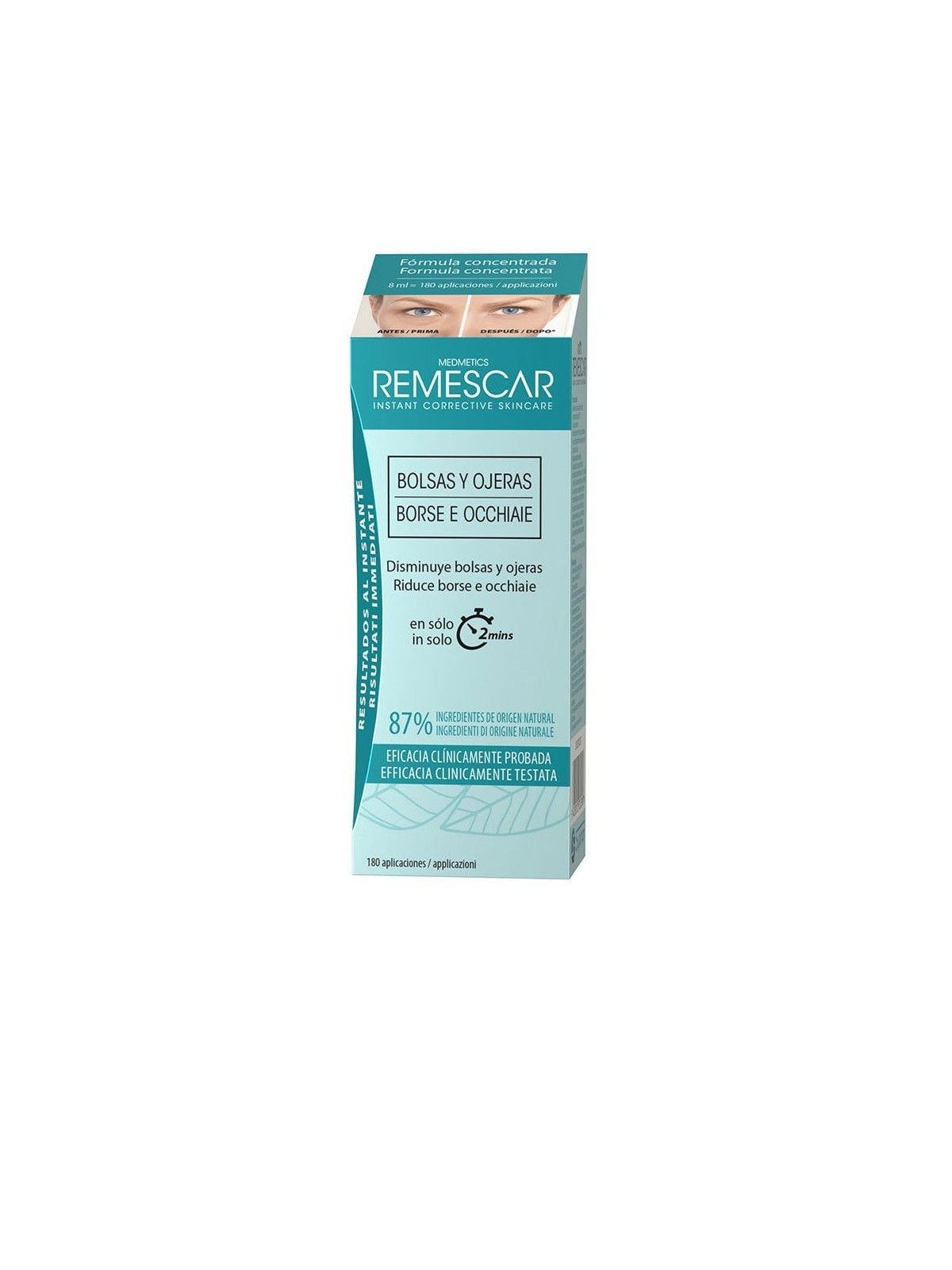 Remescar Borse e Occhiaie Formula Vegetale 8ml per Donna