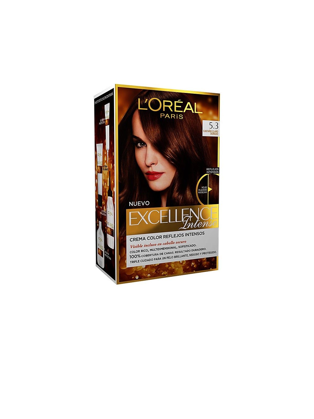 L'Orï¿½ï¿½al Paris EXCELLENCE Crema tinta 5,3 castano chiaro dorato 1 unitï¿½ï¿½ unisex