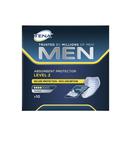 Tena Lady TENA MEN LIVELLO 2 protettore 100 assorbente 10 unit donna