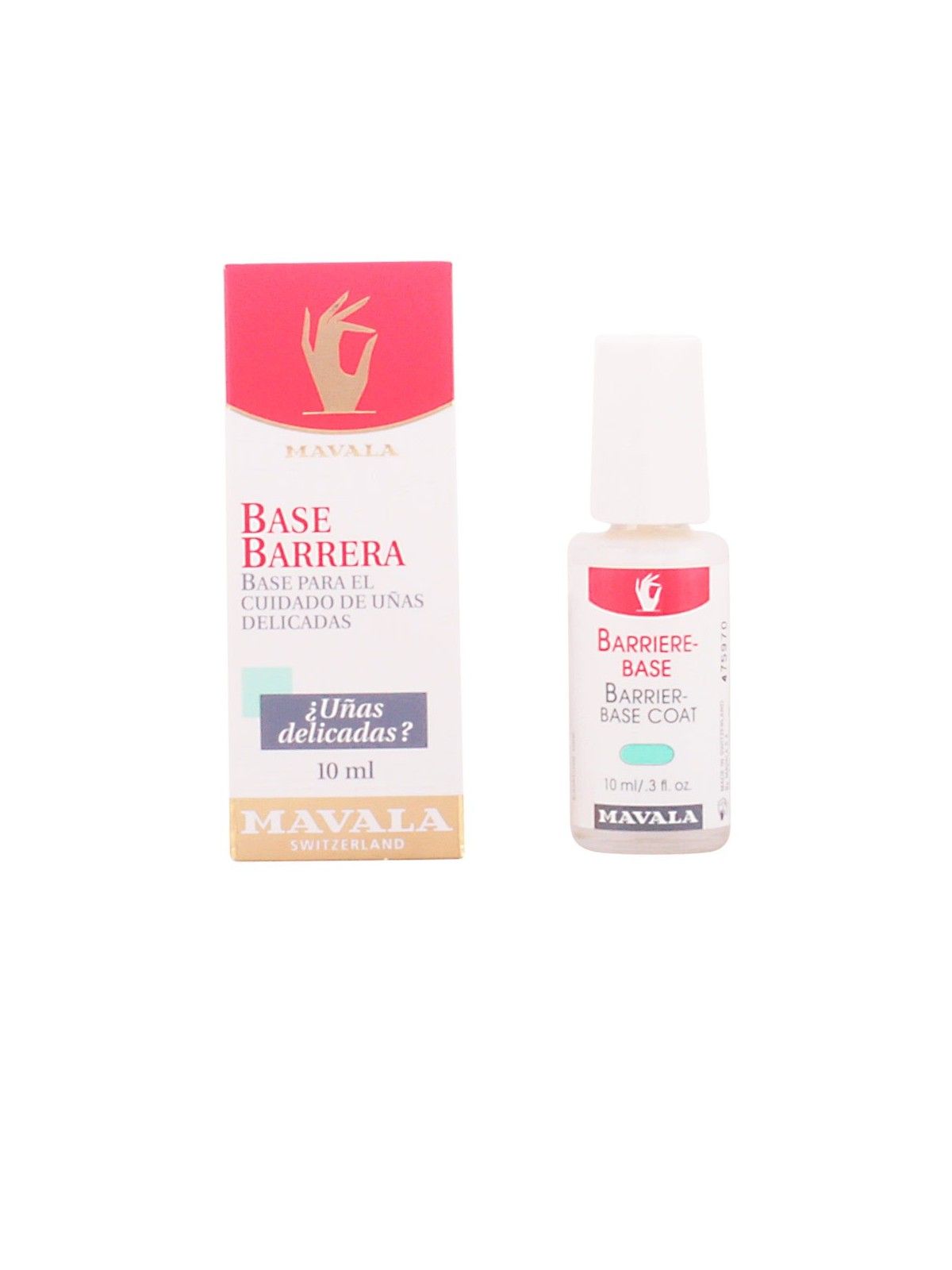 Mavala BASE BARRIERA per UNGHIE delicate 10ml donna
