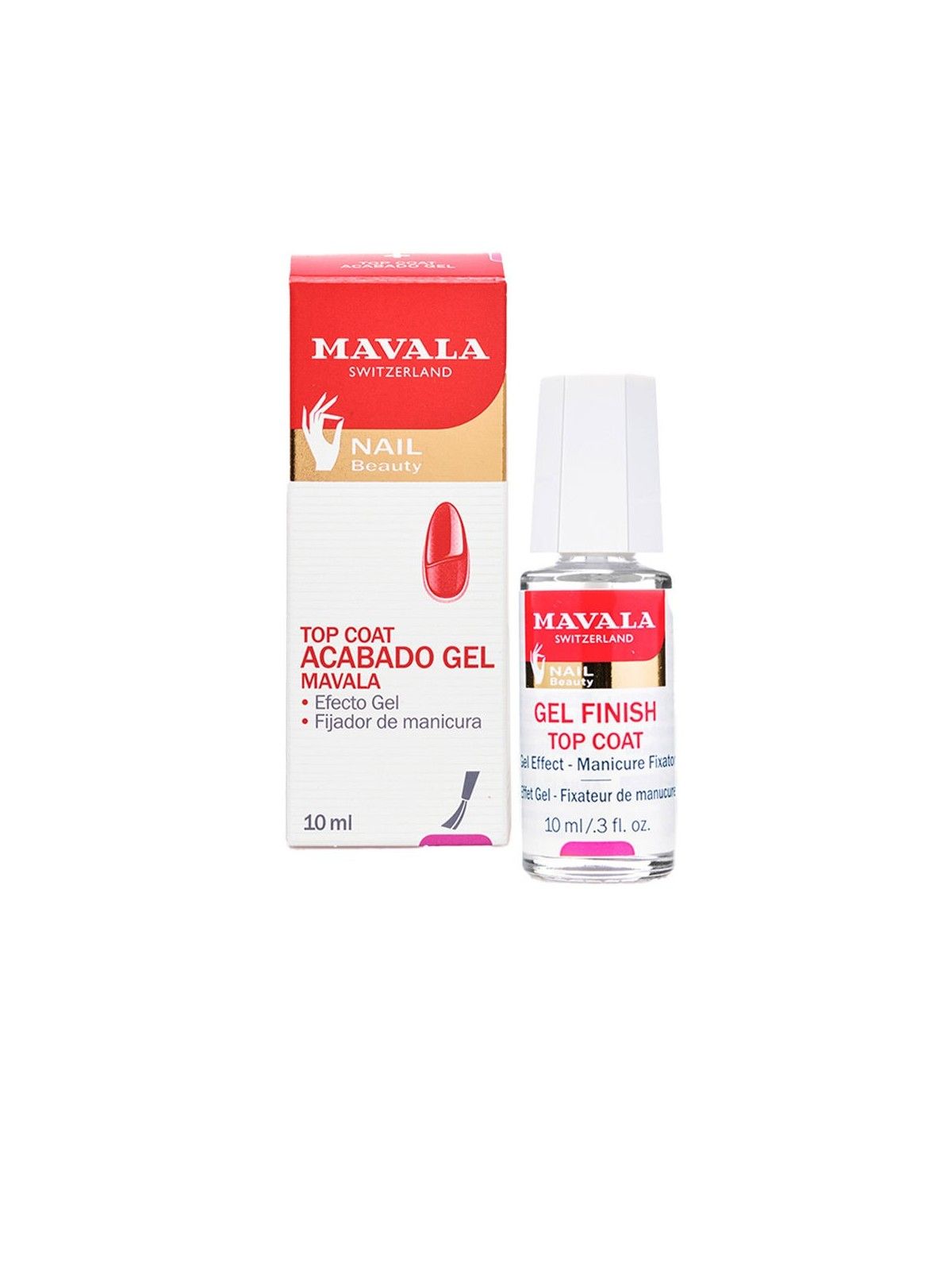 Mavala NAIL BEAUTY top coat effetto gel 10ml unisex