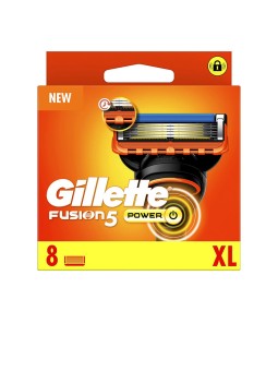 Gillette FUSION 5 POWER caricabatterie 8 ricariche unisex