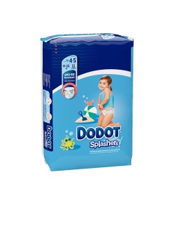 Dodot SPLASHERS Costume da Bagno Usa e Getta Taglia 45 915 kg 11 unit Unisex
