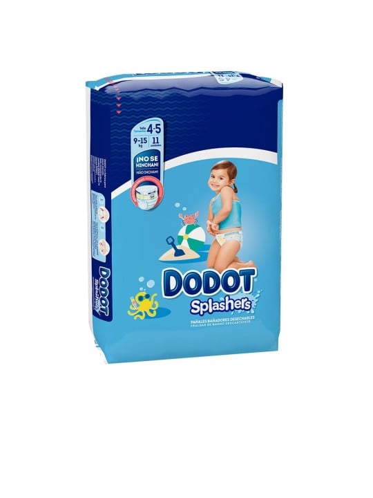 Dodot SPLASHERS Costume da Bagno Usa e Getta Taglia 45 915 kg 11 unit Unisex