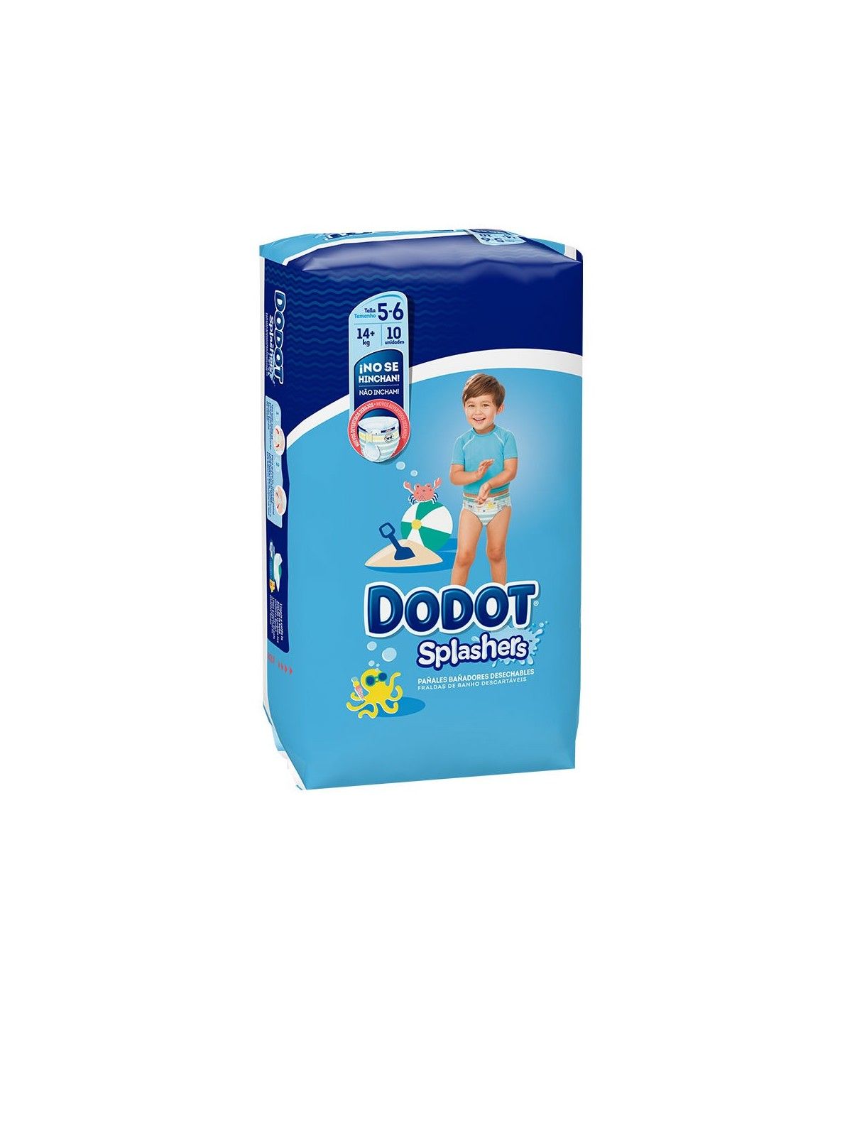 Dodot SPLASHERS costume da bagno usa e getta taglia 56 14 kg 10 unit unisex