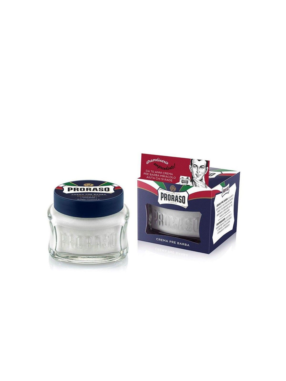 Proraso Blue Pre-Shaving Cream 100ml