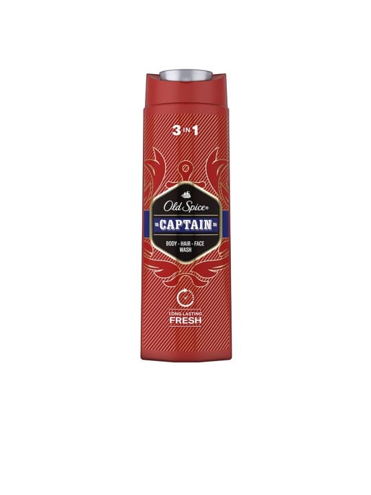 Old Spice CAPTAIN Gel Doccia 3in1 400ml per uomo