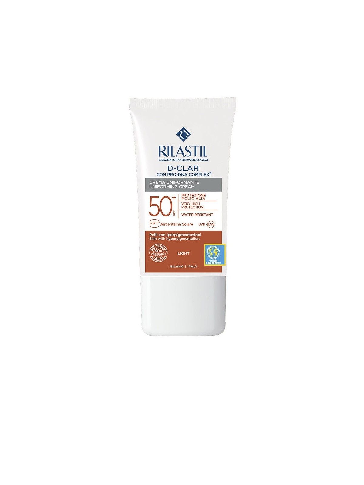 Rilastil SUN SYSTEM SPF50 D-Clar Medium 40ml Unisex