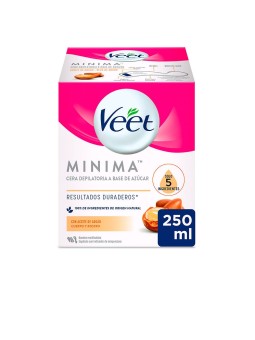Veet CERA CALDA NATURALE olio di argan per tutti i tipi di pelle 250ml donna