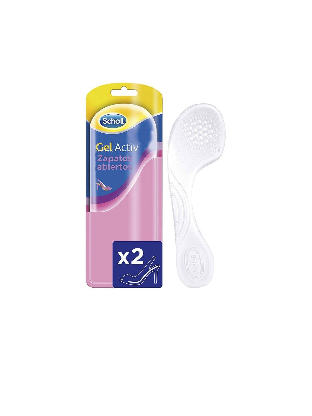 Scholl GelActive Solette per Scarpe Aperte Taglia Unisex 35405
