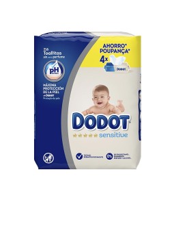 Dodot DODOT SENSITIVE PH natural toallitas hï¿½ï¿½medas 216 pz unisex