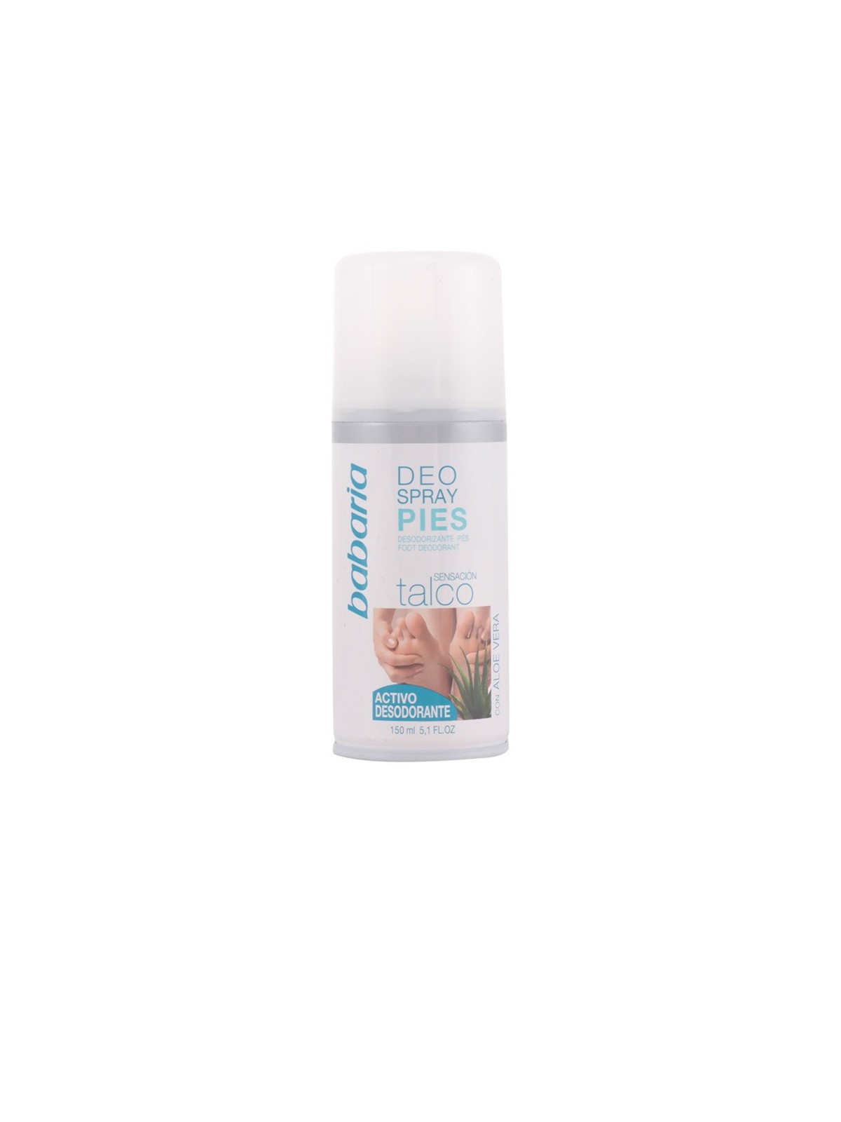 Babaria Deodorante Spray per Piedi Talco 150ml