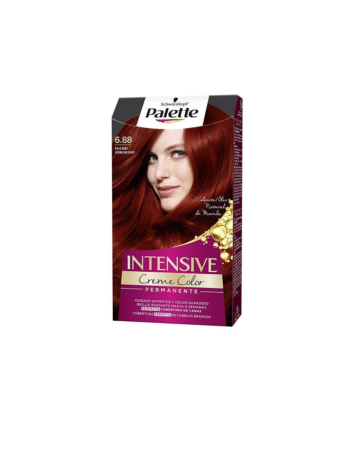 Palette INTENSIVE tinta 6.88 rosso rubino