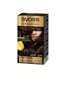 Syoss OLEO INTENSE colore capelli senza ammoniaca 3.10-castano 5 pz donna