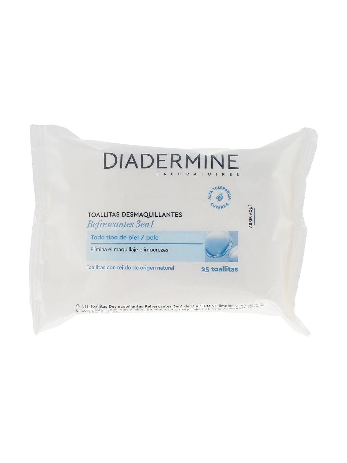 Diadermine Makeup Remover Wipes 25 Units Women