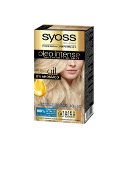 Syoss OLEO INTENSE ammonia-free hair color 1050 light ash blonde
