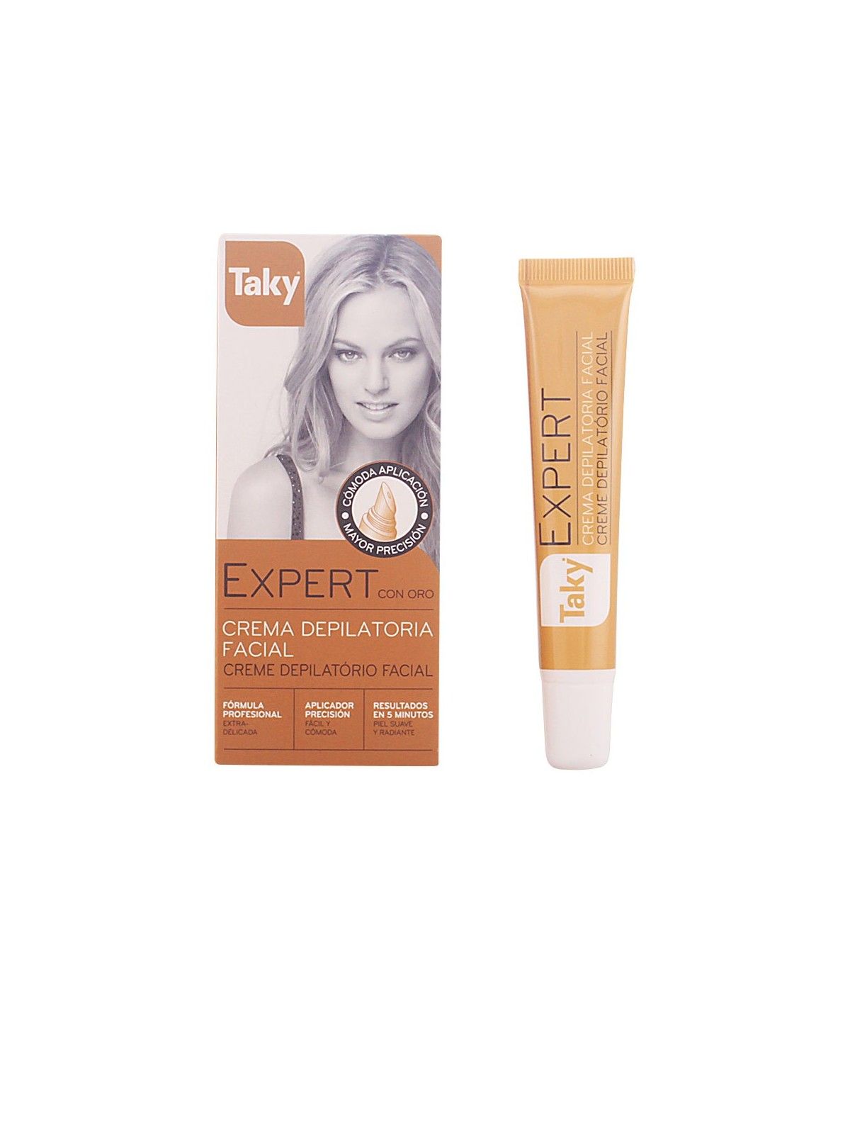 Crema Depilatoria Viso Taky OLII NATURALI 20ml Donna